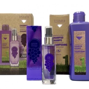 Salerm Biokera Grapeology (Набор с маслом виноградной косточки), 300+60 мл