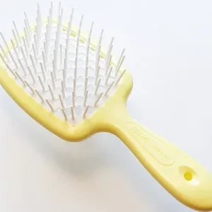 Щетка Janeke Superbrush  20,3x8,5x3,1 см (светло-желтый/белый)