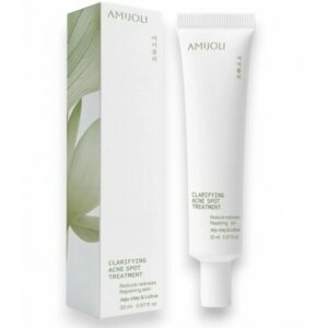 Amijoli Гель для точечного применения против акне Clarifying Acne Spot Treatment JeJu Clay & Lotus, 20 мл