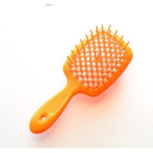 Щетка для волос маленькая оранжевая Janeke Superbrush Small Orange 83SP234OFL,17,5х7х3 см