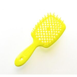 Щетка для волос маленькая желтая Janeke Superbrush Small Yellow 83SP234YFL,17,5х7х3 см