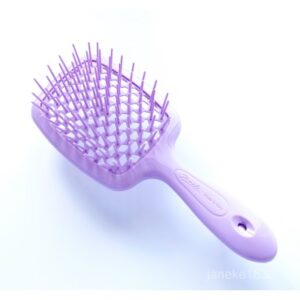 Щетка для волос лиловая с лиловыми  зубчиками Janeke Superbrush  86SP226LIL 20,3x8,5x3,1 см