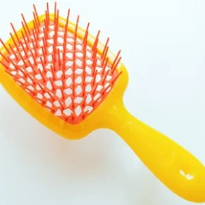 Janeke SUPERBRUSH Щетка для волос, 20,3x8,5x3,1 см (желтый/оранжевый)