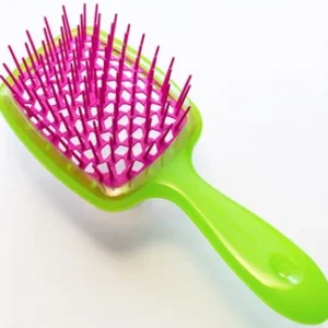 Щетка Janeke Superbrush 86SP226VER, 20,3x8,5x3,1 см (салатовый/малиновый)