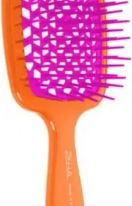 Щетка Janeke Superbrush 86SP226ARA (оранжевый/фуксия),20,3х8,5х3,1 см