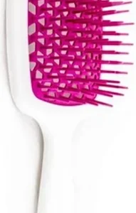 Щетка Janeke Superbrush SP226BIA FUX (белый/фиолетовый, фуксия) 20,3x8,5x3,1 см