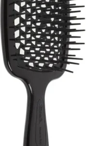 Щетка Janeke Superbrush SP226NER (черный) с мягкими зубчиками 20x8x3 см