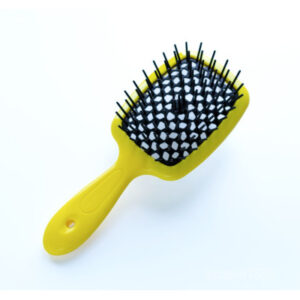 Janeke Щётка SuperBrush Small, 17.5 x 7 x 3 см, желтая/черная (малая)