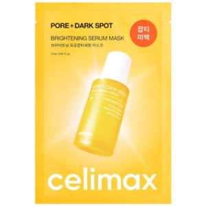Маска для выравнивания тона и рельефа кожи Celimax Pore+Dark Spot Brightening Serum Mask,27 мл