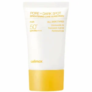 Сelimax солнцезащитный крем, осветляющий 50мл Pore Dark Spot Brightening Care Sunscreen SPF 50+ PA++++