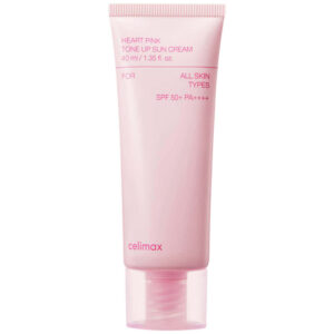 Тонирующий солнцезащитный крем Celimax Heart Pink Tone Up Sun Cream SPF50+ PA++++(40мл)
