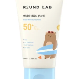 Round Lab Детский солнцезащитный крем для чувствительной кожи SPF50+ PA++++ Baby Mild Sunscreen 60 мл