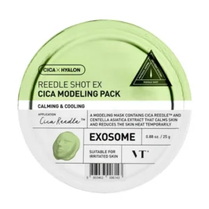 Альгинатная маска с микроиглами VT Cosmetics Reedle Shot EX Cica Modeling Pack (для чувствительной кожи)